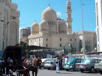 Александрия. Второй по величине город Египта, был основан в 332-331 гг. до н.э. Александром Македонским и назван в его честь. Город расположен в дельте Нила на берегу Средиземного моря. Здесь расположен самый крупный порт Египта.
